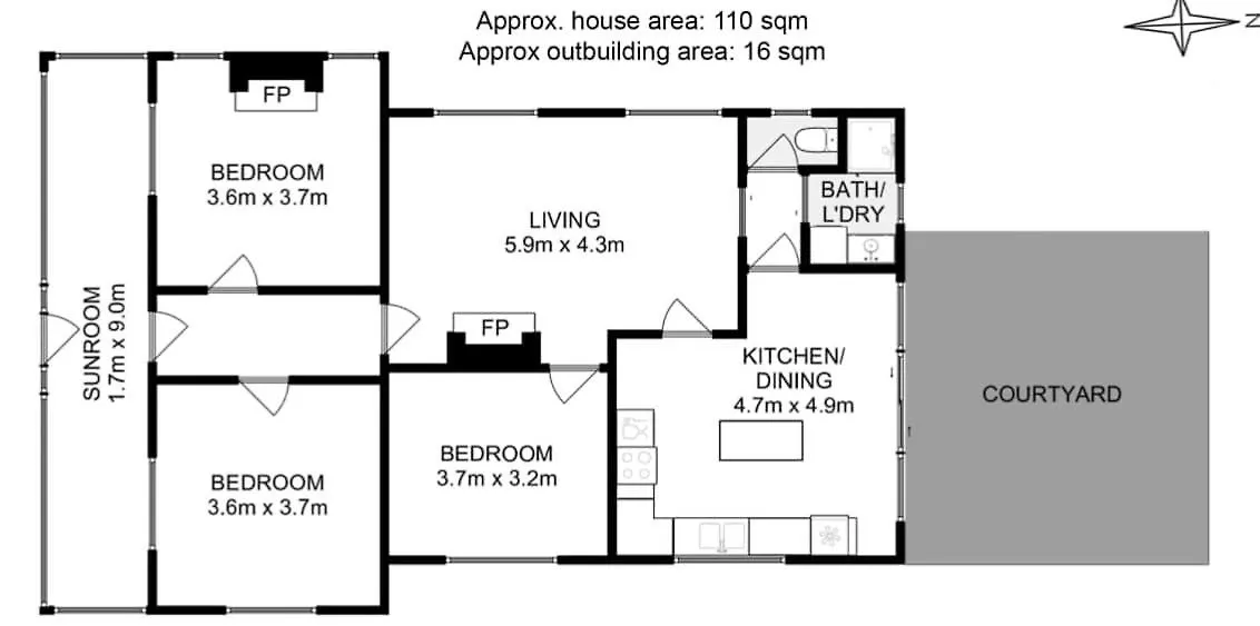 Casa de Férias The Baker'S Cottage In The Heart Of Richmond Sleeps 6 Hobart